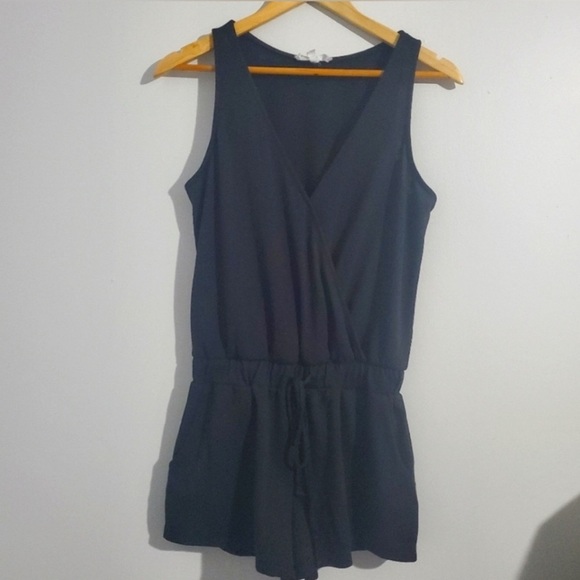 LBLC The Label-  The Lauren Romper Black Size S - Picture 4 of 10